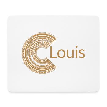 Pour Louis - Tapis de souris (format paysage) - blanc - Devant