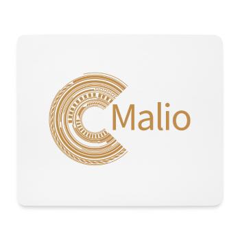 Pour Malio - Tapis de souris (format paysage) - blanc - Devant