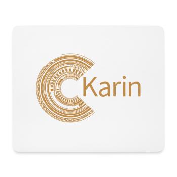 Für Karin - Mousepad (Querformat) - Weiß - Vorne