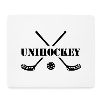 Floorball Floorball Ball Sports - Mouse Pad (horizontal) - white - Front