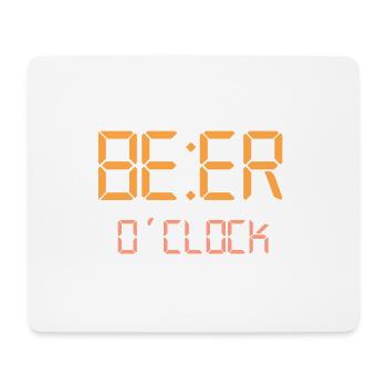 Beer time - Mouse Pad (horizontal) - white - Front