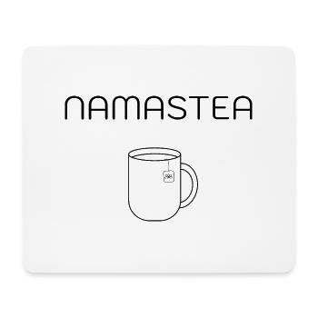 Namastea - Mousepad (Querformat) - Weiß - Vorne