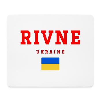 Rivne Ukraine - Mousepad (Querformat) - Weiß - Vorne