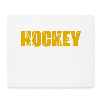 Hockey Is Where We Live Field Hockey Player - Mouse Pad (horizontal) - white - Front