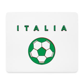 ITALIA FUßBALL - Mousepad (Querformat) - Weiß - Vorne