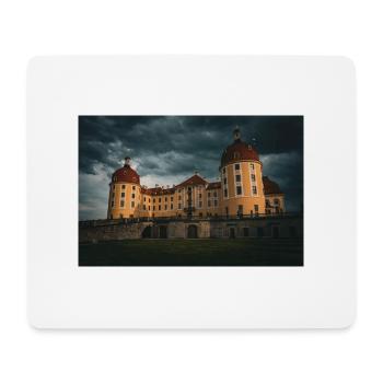 Château de Moritzburg, Dresde, Saxe - Tapis de souris (format paysage) - blanc - Devant