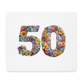 50. Geburtstag Vintage Retro Jahrgang 1973 Geburtstag - Mousepad (Querformat) - Weiß - Vorne