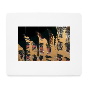 Gondeln in Venedig - Mousepad (Querformat) - Weiß - Vorne