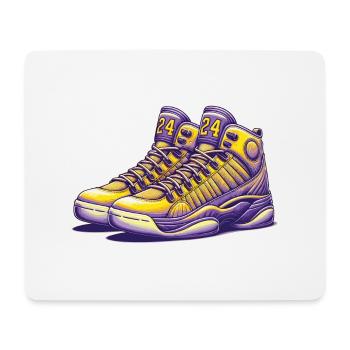 Basketballspieler - Mousepad (Querformat) - Weiß - Vorne