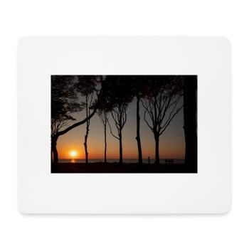 Sunset at the Baltic Sea - Mouse Pad (horizontal) - white - Front