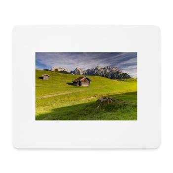 Humpback meadows - Mouse Pad (horizontal) - white - Front