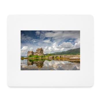 Scotland Eilean Donan Castle - Mouse Pad (horizontal) - white - Front