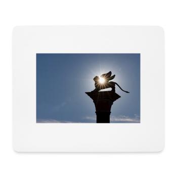 Venezianischer Löwe - Mousepad (Querformat) - Weiß - Vorne