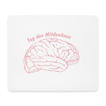 Denken Studieren Lehrershirt - Mousepad (Querformat) - Weiß - Vorne