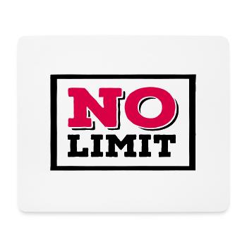 NoLimit - Mouse Pad (horizontal) - white - Front