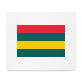 Mauritius island / Flag of Mauritius - Mouse Pad (horizontal) - white - Front