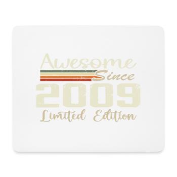 Anniversary 15 Years Vintage 2009 Gift 2009 - Mouse Pad (horizontal) - white - Front