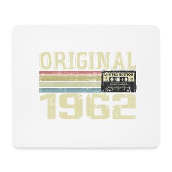 1962 Fêtes D’anniversaire - Cadeau Retro 1962 - Tapis de souris (format paysage) - blanc - Devant