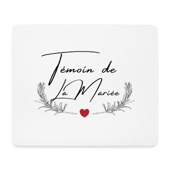 BRIDE'S BEST MAN - MATCHING TSHIRT - Mouse Pad (horizontal) - white - Front