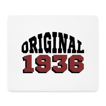 Original 1936 - Mouse Pad (horizontal) - white - Front