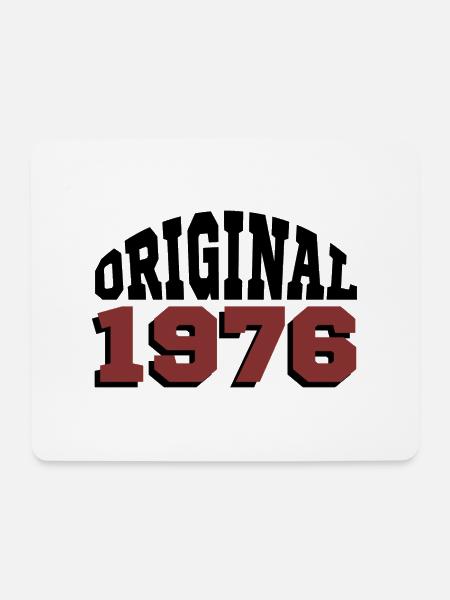 Original 1976 - Mouse Pad (horizontal) - white