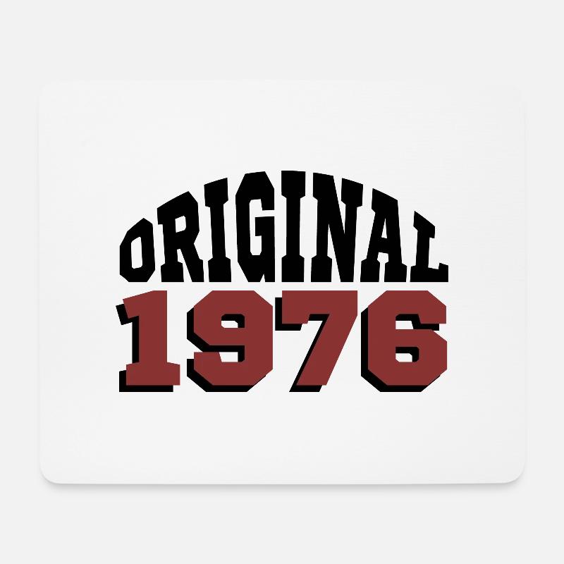 Original 1976 - Mousepad (Querformat) - Weiß