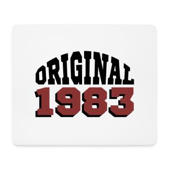 Original 1983 - Mousepad (Querformat) - Weiß - Vorne