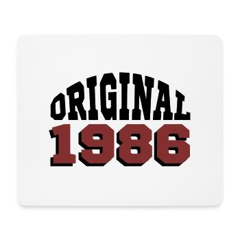 Original 1986 - Mousepad (Querformat) - Weiß - Vorne