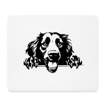 Faithful Retriever - Mouse Pad (horizontal) - white - Front