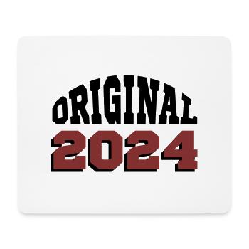 Ursprünglich: 2024 - Mousepad (Querformat) - Weiß - Vorne