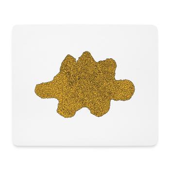 Pépite de stégosaure - Tapis de souris (format paysage) - blanc - Devant