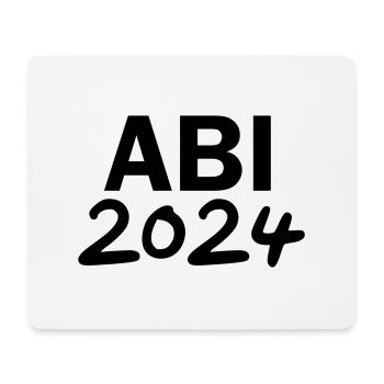 Abi 2024 Abitur 24 - Mousepad (Querformat) - Weiß - Vorne