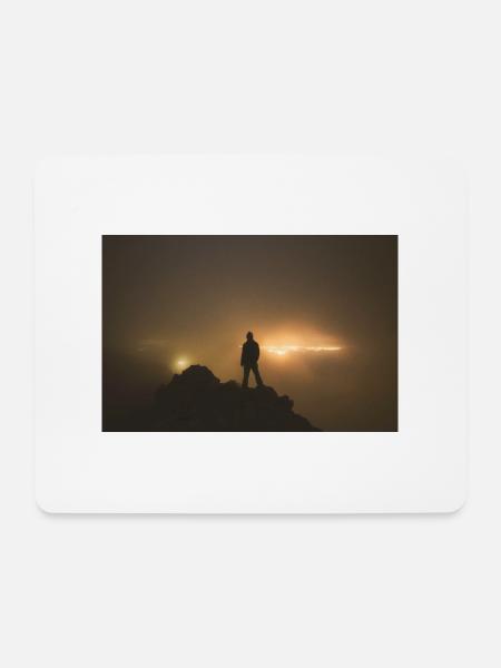 Das Tor des Hades - Mousepad (Querformat) - Weiß