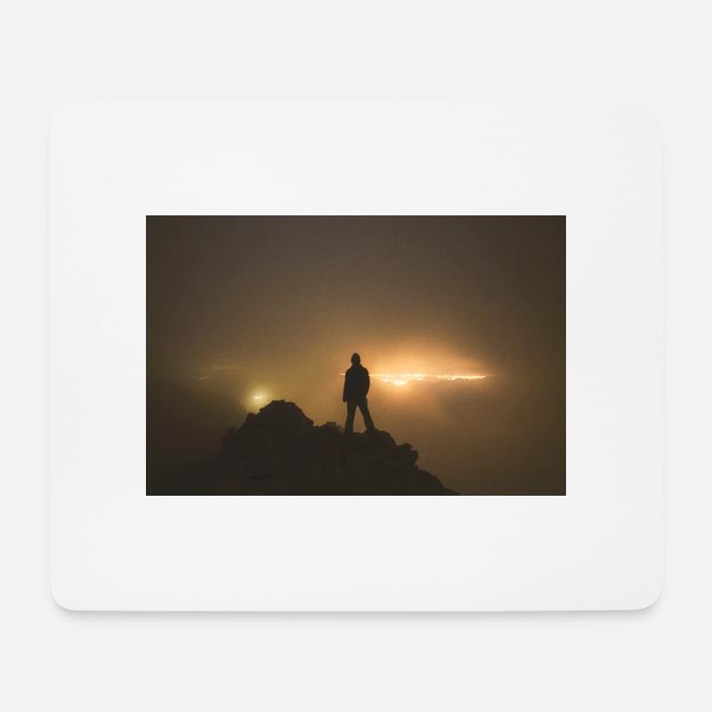 The Gate Of Hades - Mouse Pad (horizontal) - white