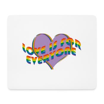 pride - Mousepad (Querformat) - Weiß - Vorne