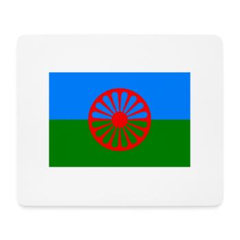 115552801 151272578 Roma flag - Mouse Pad (horizontal) - white - Front