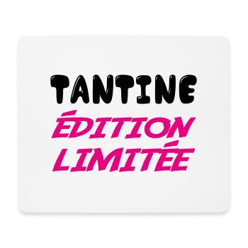 TANTINE édition limitée - Tapis de souris (format paysage) - blanc - Devant