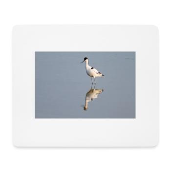 Avocet - Mouse Pad (horizontal) - white - Front