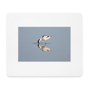 Avocets Hunting - Mouse Pad (horizontal) - white - Front