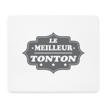 DER BESTE ONKEL 18 - Mousepad (Querformat) - Weiß - Vorne