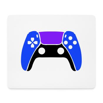 Gamer Gamepad - Mouse Pad (horizontal) - white - Front