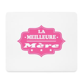 LA MEILLEURE Mère - Tapis de souris (format paysage) - blanc - Devant