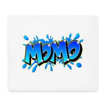 Graffiti Name MOMO printable on evrything - Tapis de souris (format paysage) - blanc - Devant