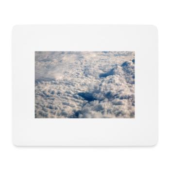 Cloud Formations and the alps near the Zugspitze - Mouse Pad (horizontal) - white - Front