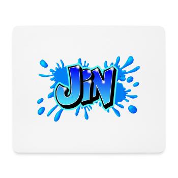 Graffiti JIN Printable on everything!! - Mouse Pad (horizontal) - white - Front