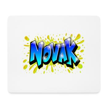 Graffiti NOVAK made by Max leTagueur. printable - Mouse Pad (horizontal) - white - Front