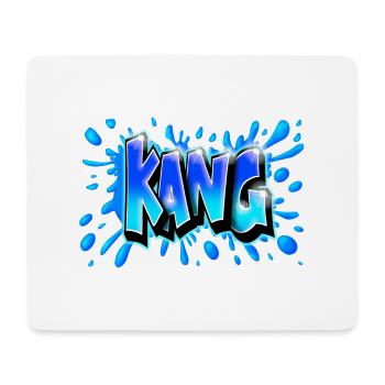 KANG GRAFFITI NAME PRINT - Tapis de souris (format paysage) - blanc - Devant