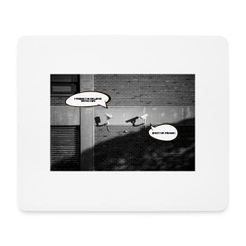 shutupfrank001 - Mouse Pad (horizontal) - white - Front