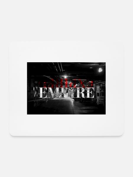 09A7083 expiredempire - Mousepad (Querformat) - Weiß