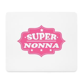 SUPER NONNA - Mousepad (Querformat) - Weiß - Vorne